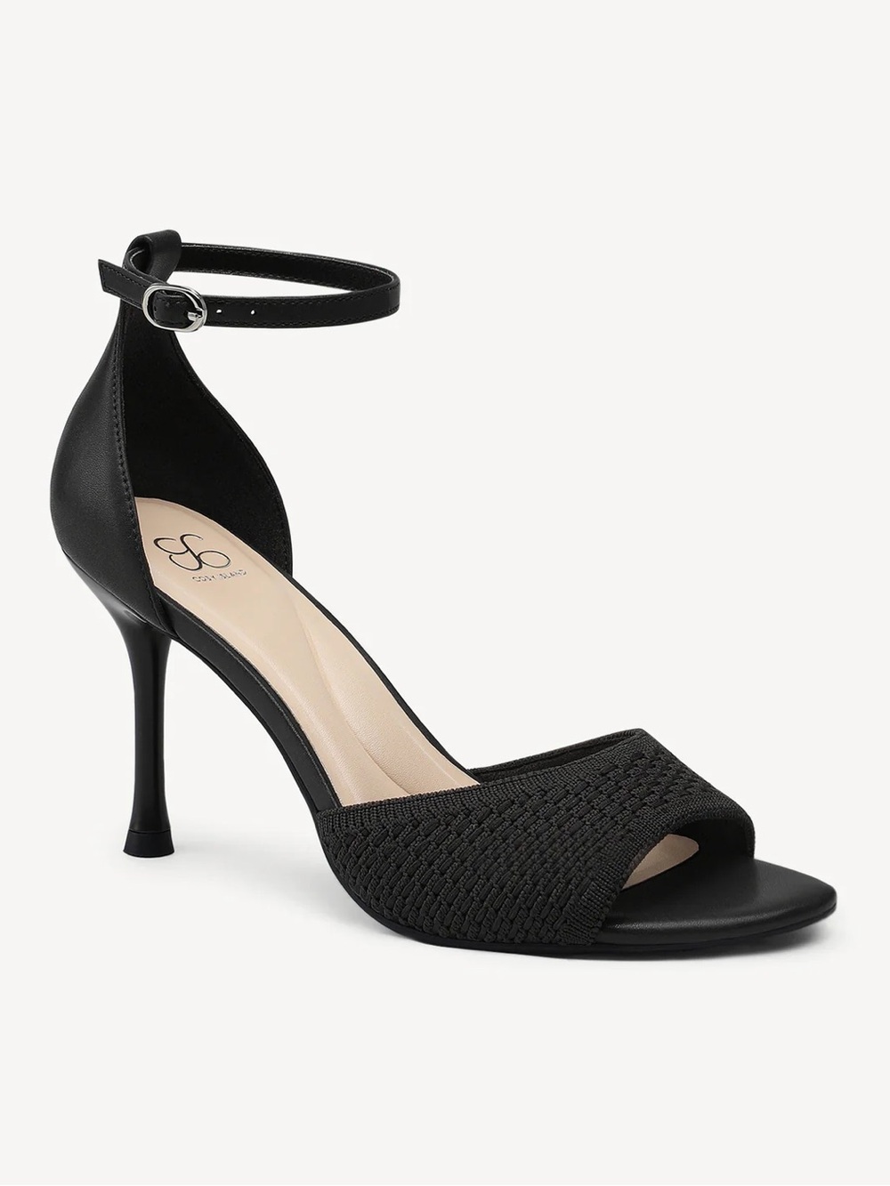 Cosy Island Minimalist Ankle-Strap High Heel Sandal